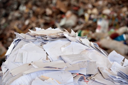 Insurance documents and certificate for waste removal